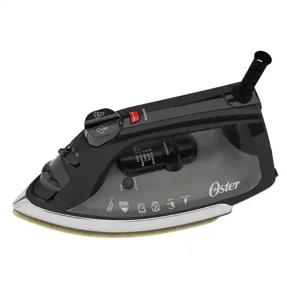 Oster Plancha Ropa Clasica Negra