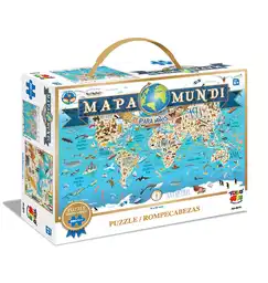 Toyng Rompecabezas Mapa Mundi