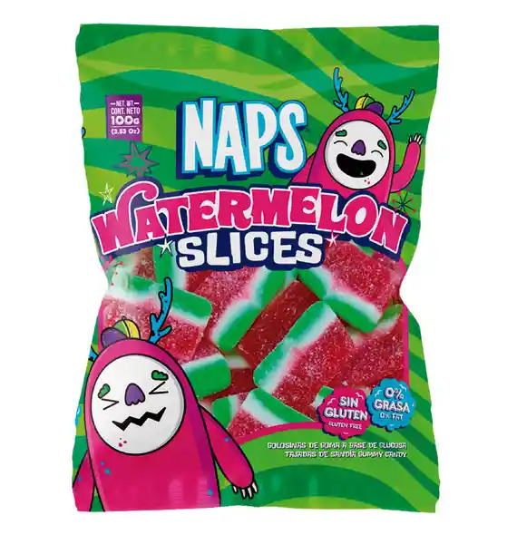 Naps Snack Tajada Sandia