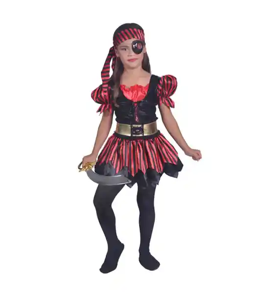 Pepe Ganga Disfraz Reina Pirata Niñas 4