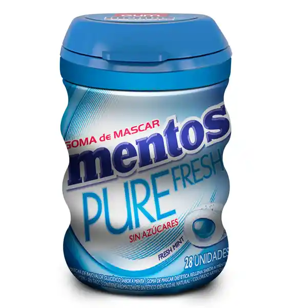 Mentos Goma de Mascar sin Azúcar

