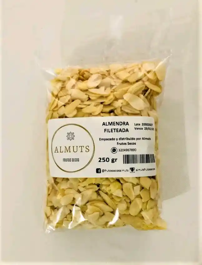 ALMENDRA FILETEADA 125g