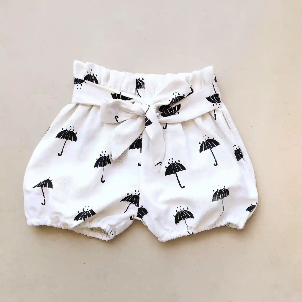 Bébé Ropa De Bombacho / Cubre Pañal Paragüitas Lazo Postal