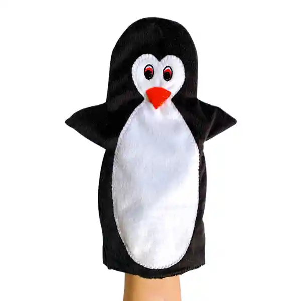 Infantiles Bombo Títere Pingüino