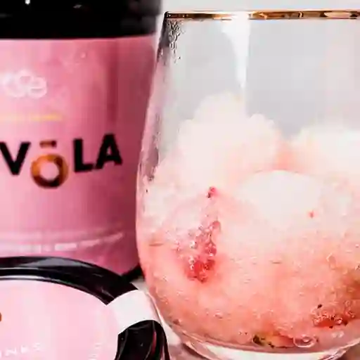 Sangría Vino Rosado Lyches Granizada.