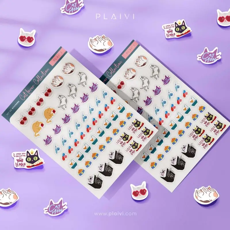 Set de Stickers Cat Lovers Collection