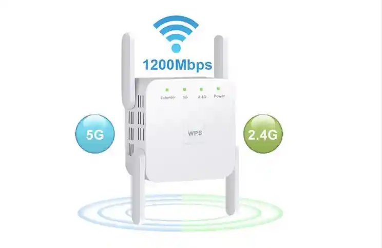 Repetidor Wi-fi Rompemuros 2.5 - 5.0 Ghz 4 Antenas