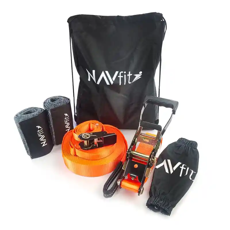 SLACKLINE O REATA DE EQUILIBRIO CON ACCESORIOS NAVFIT