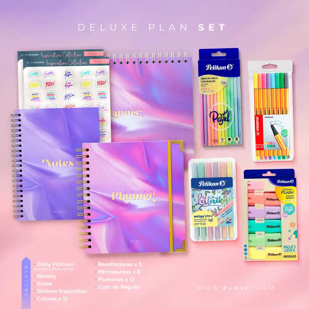 Deluxe Plan Set Holograma Anual 312 Dias