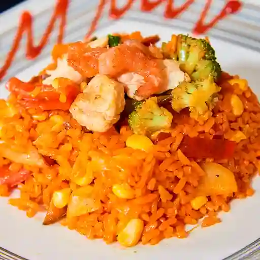 Arroz Mixto Mediano