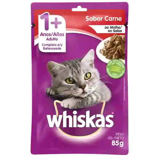 Whiskas Alimento Húmedo Gato Adulto 85g