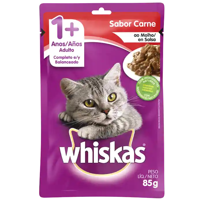 Whiskas Alimento Húmedo Gato Adulto 85g