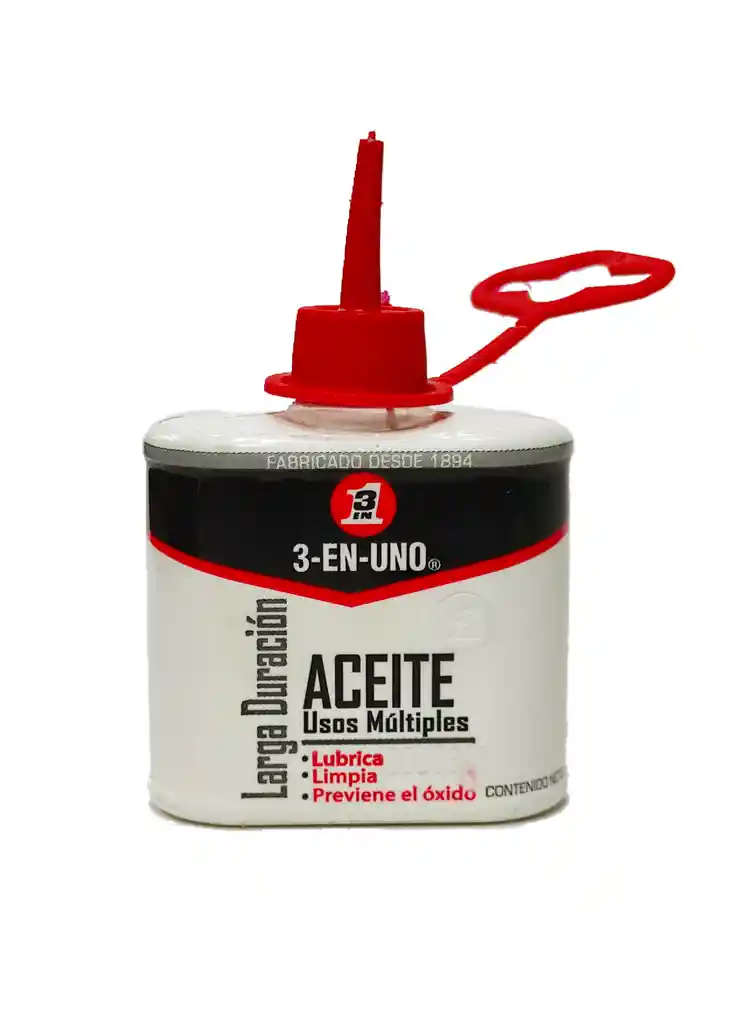 Aceite Lubricante. 3 En 1. 30 Ml