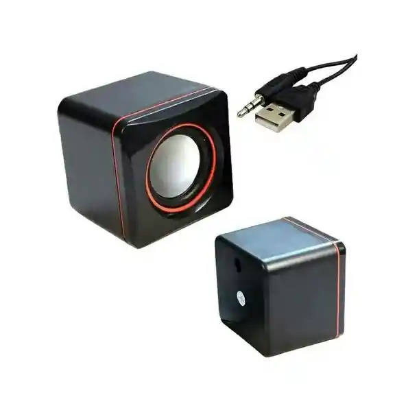 Mini Parlante Alta Potencia 6w Usb Jack 3.5mm Elegante