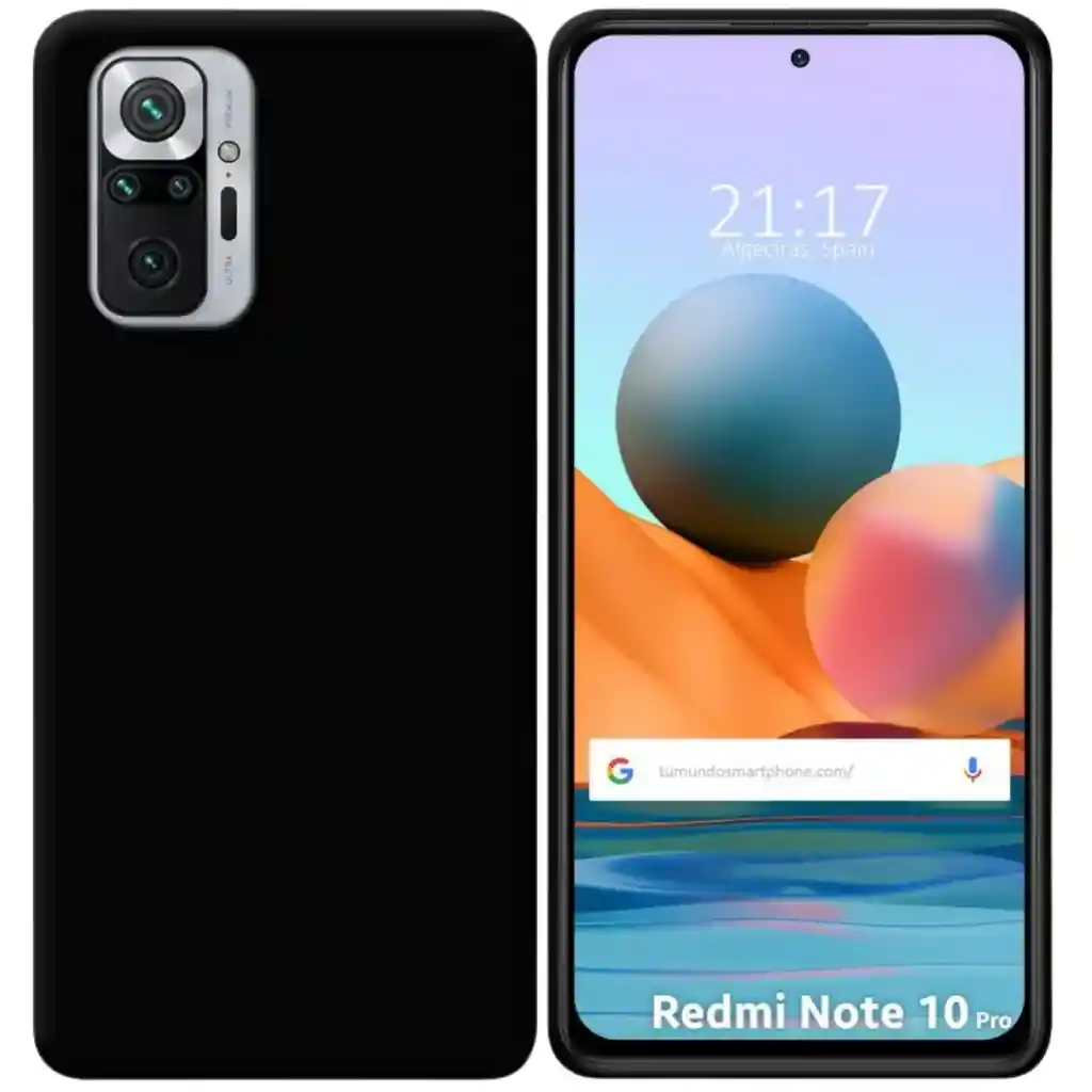 Silicone Case Para Xiaomi Redmi Note 10 Pro