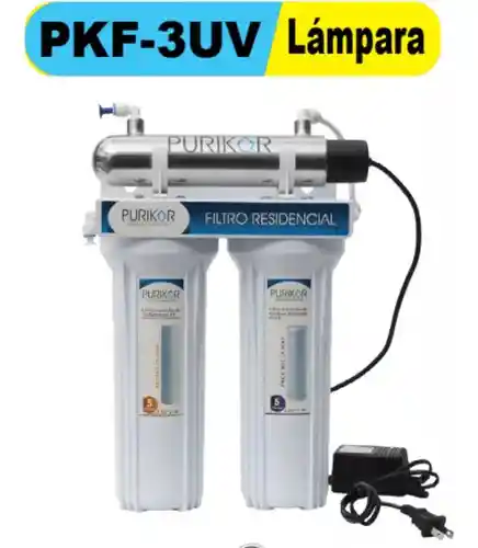 Sistema De Filtracion Basica Punto De Uso Pou Pkf-3uv