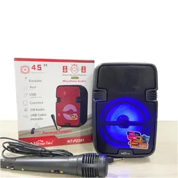 Mini Cabina Bluetooth / Recargable/ Radio /usb Con Microfono