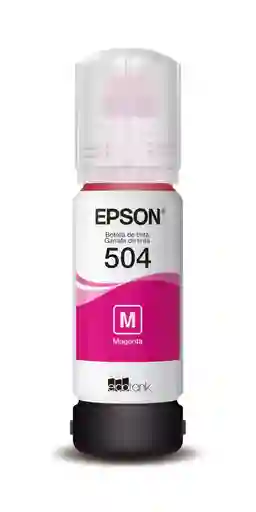 Epson Botella De Tinta 504 Magenta