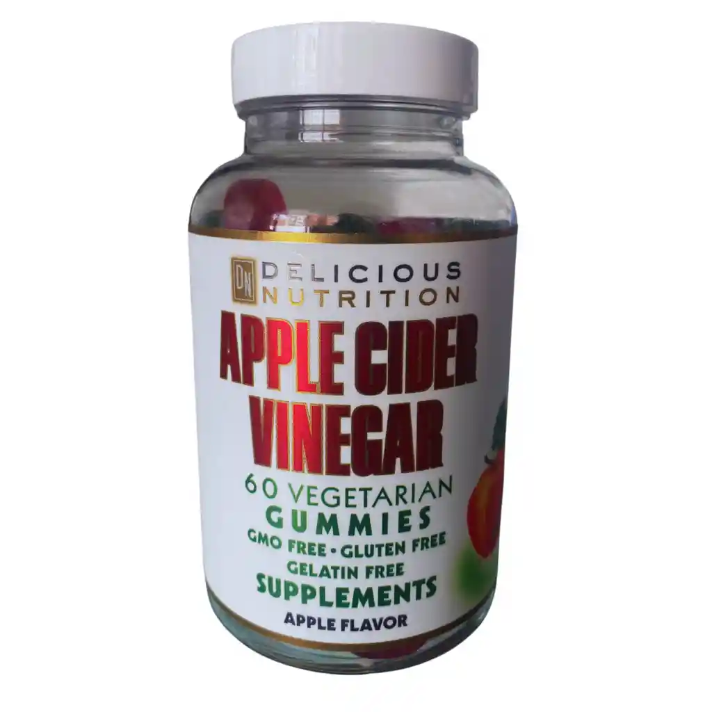 APPLE CIDER VINEGAR 60 GUMMIES DELICIOUS NUTRITION