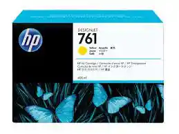 Hp Cartucho De Tinta Original 761 Yellow 400Ml T7100