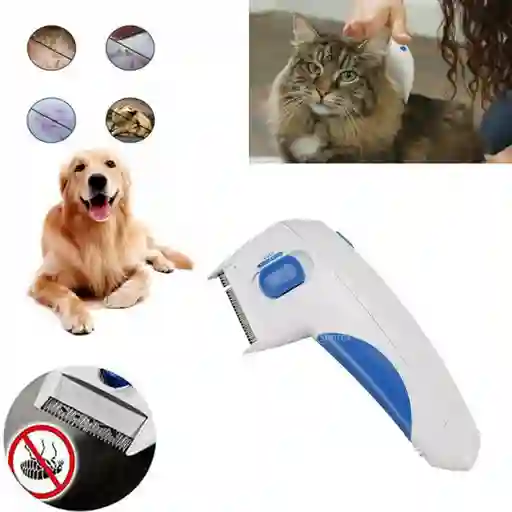 Cepillo Eléctrico Para Mascotas Cepillo Antipulgas Flea Doctor