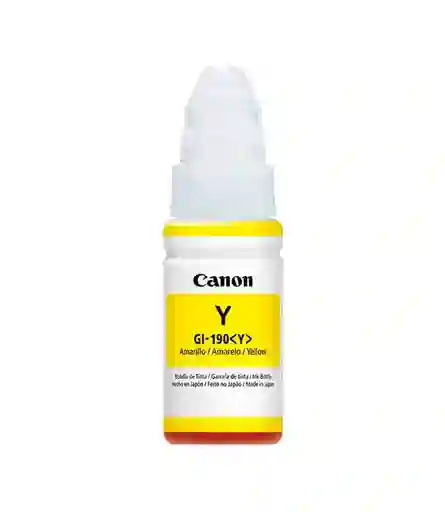 Canon Botella De Tinta 190 Yellow