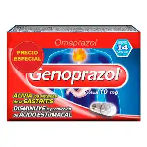 Genoprazol 10 mg X 2 Cajas Precio Especial