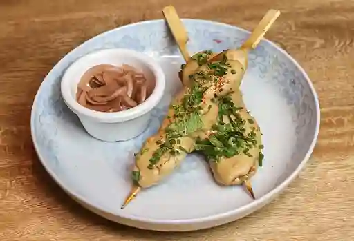 Pinchos de Pollo Criollo Asado