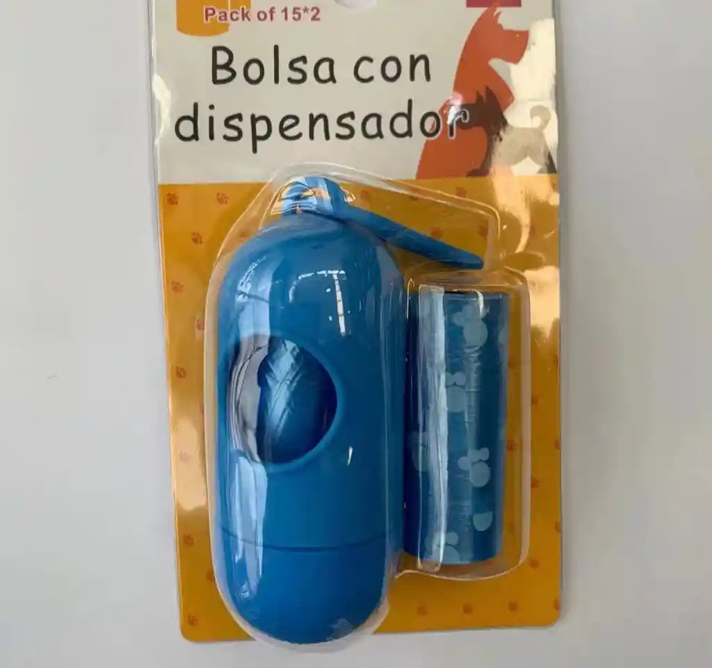 DISPENSADOR CON 2 BOLSAS