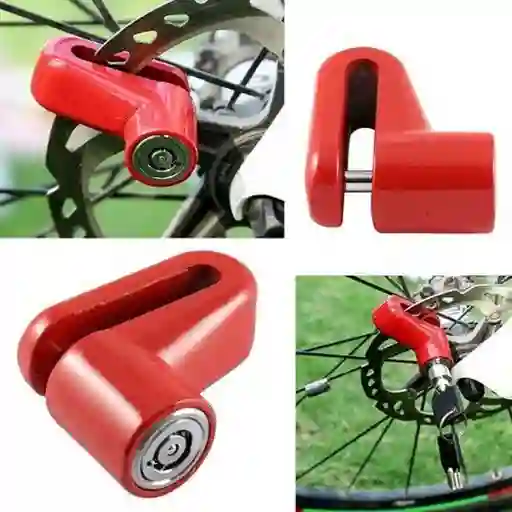 Candado De Seguridad Para Freno De Disco, Motos Y Bicicletas