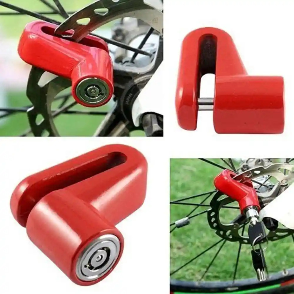 Candado De Seguridad Para Freno De Disco, Motos Y Bicicletas