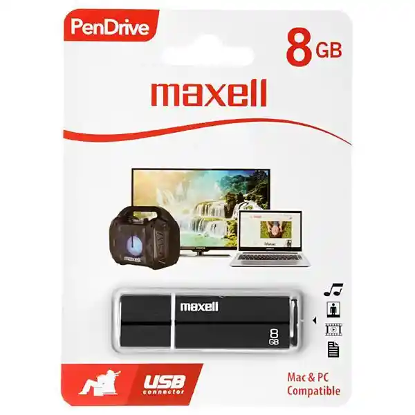 Maxell Memoria Usb 8Gb