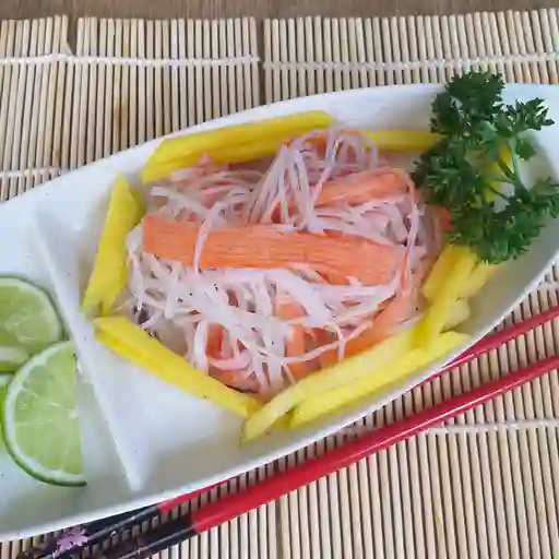 Tiradito de Cangrejo