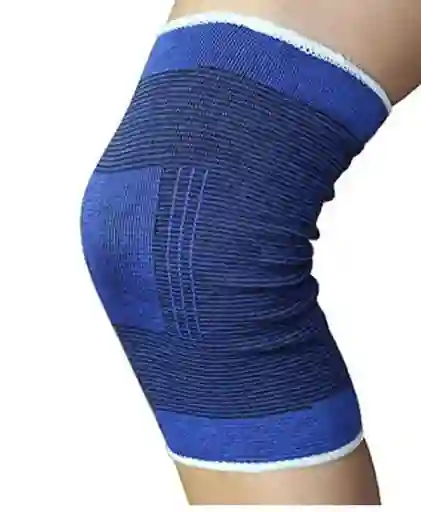 Rodillera Deportiva Elastica Azul Unixes X2 Unidades