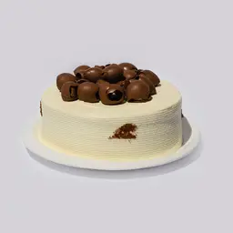 Torta de Chocolate 1/6 Lb (4 - 6 Porciones)