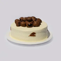 Torta de Chocolate 1/4 Lb (8 - 10 Porciones)