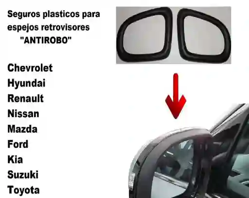 Seguros Espejo Luna Retrovisor Chevrolet Onix