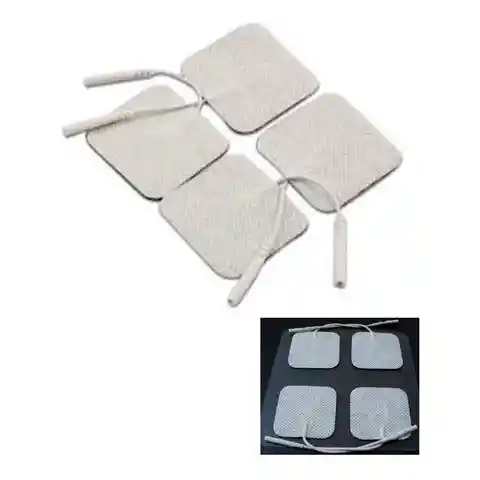 Electrodos Para Equipo Y Tens X 4 Facial Y Corporal