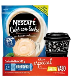 Nescafé Café con Leche Gratis Vaso