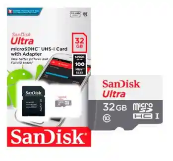 Sandisk Memoria Micro Sd 32Gb