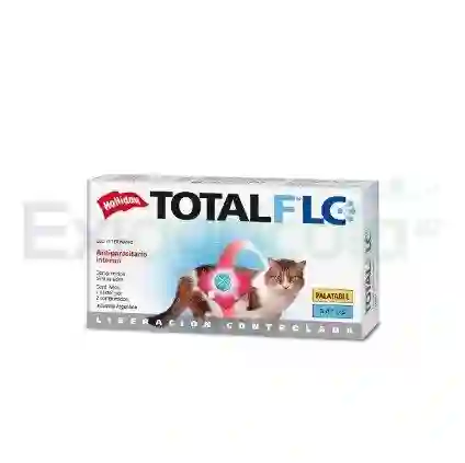 TOTAL FLC GATOS ANTIPARASITARIO INTERNO PALATABLE