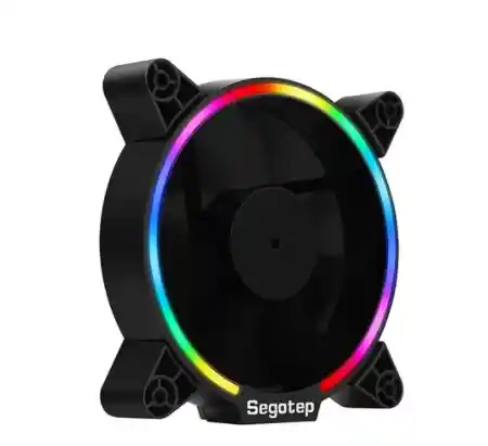 Ventilador Fan Segotep Lighting 12 Cm No Necesita Board Rgb