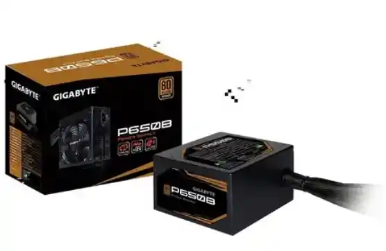 Fuente De Poder Gigabyte P650b 650 Watts Reales 80+bronze