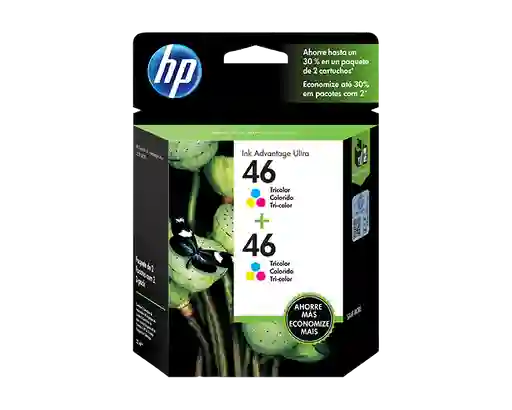 Hp Dual Pack 46 Tricolor