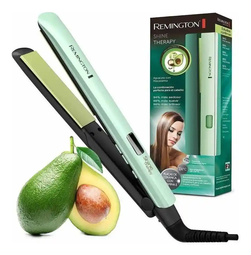 Remington Plancha Alisadora Shine Therapy