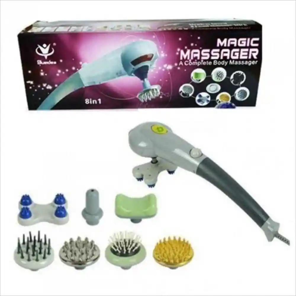 Magic Masajeador Eléctrico Massager 8 En 1