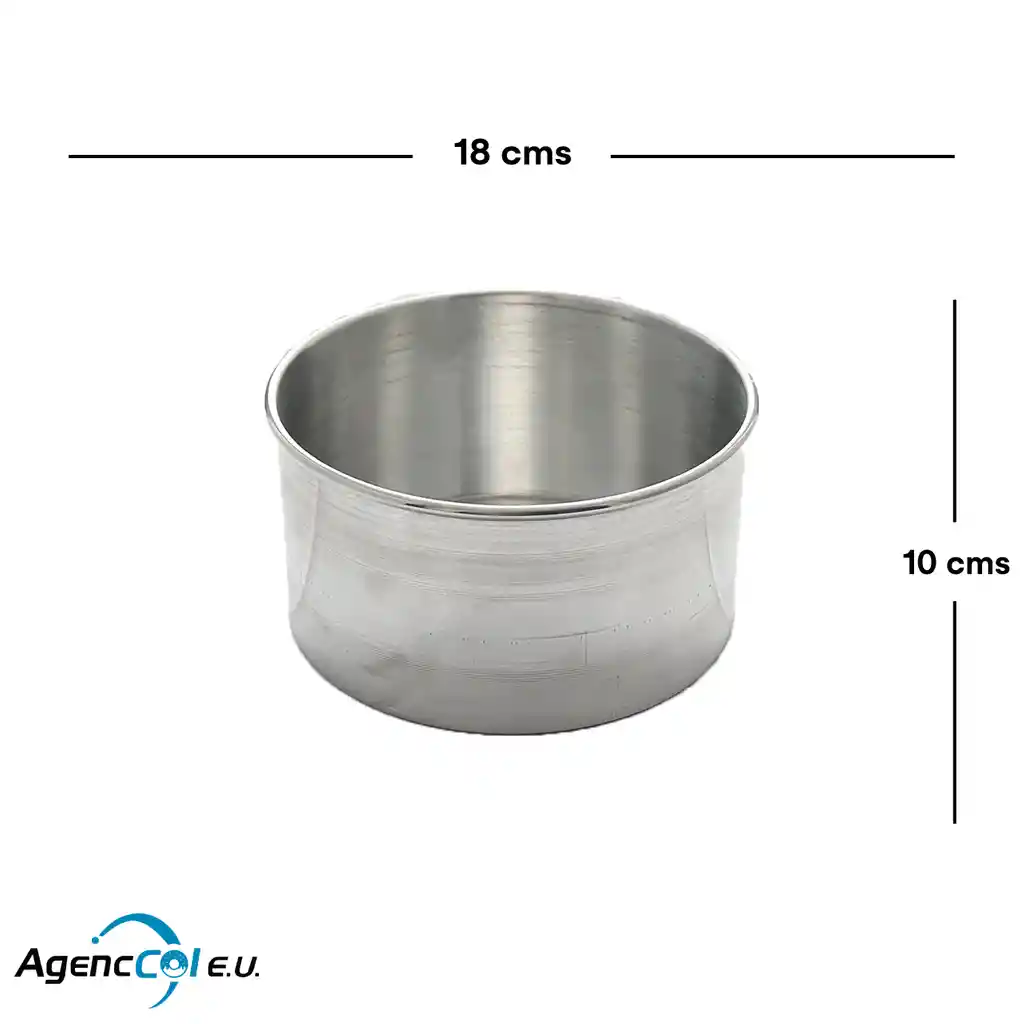 Molde Aluminio 17.5 Cm X 10 Cm Alto