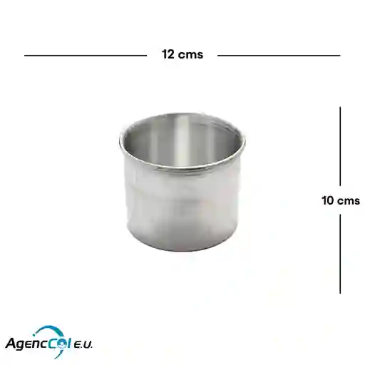 Molde Aluminio 12 Cm X Alto 10 Cm