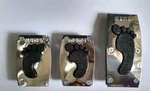 Pedales Antideslizantes Metálico Lujo Tuning Carro X3
