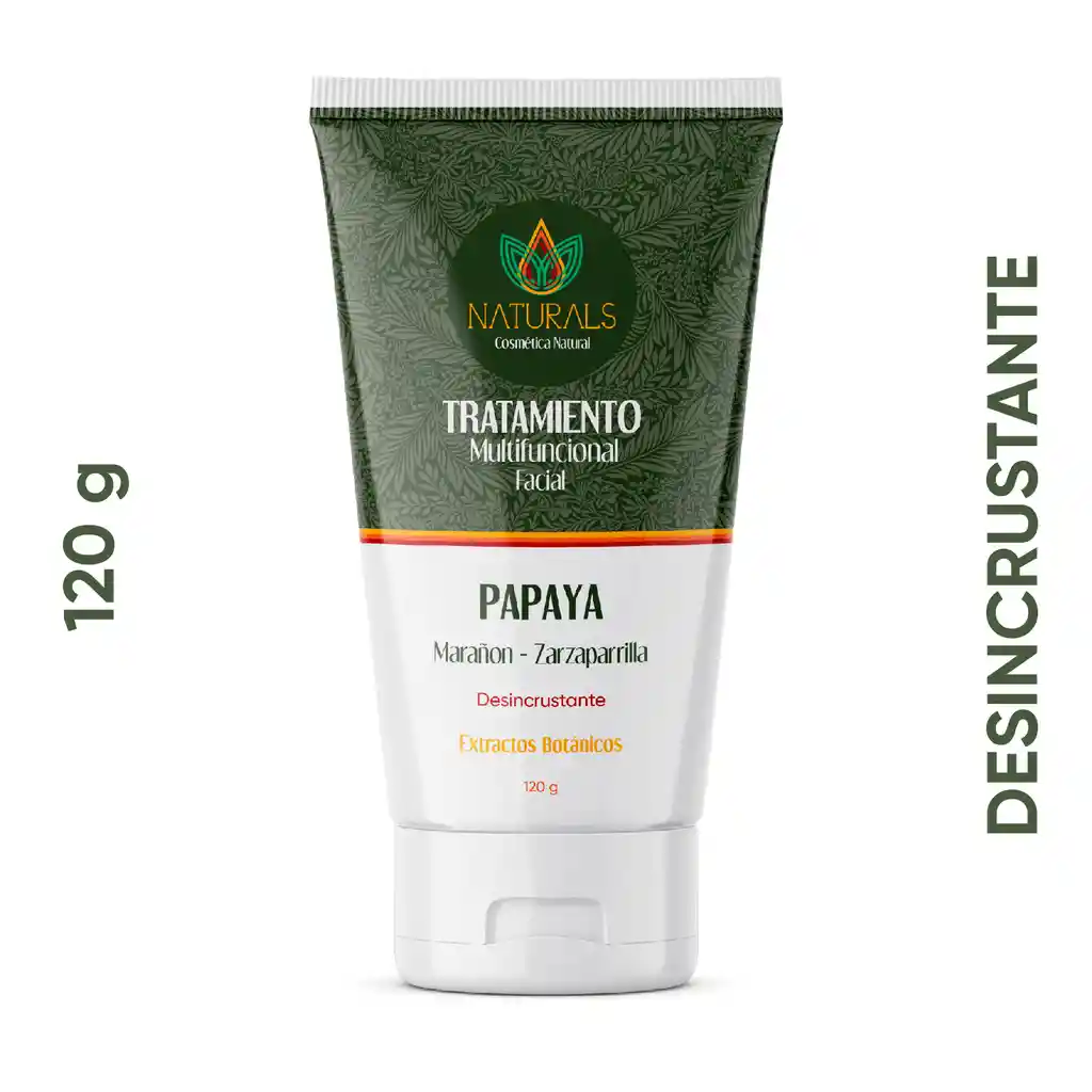 Mascarilla Facial de Papaya (desincrustante) 120g